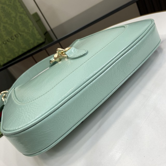 gucci專櫃新款原廠皮腋下包 古馳ackie系列小號肩背包 jcp2346